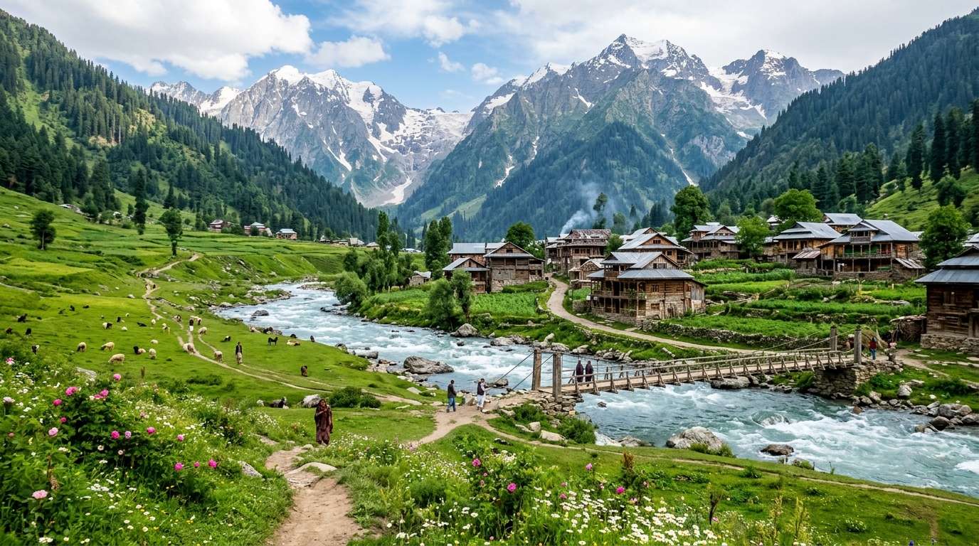Kashmir Tour Arang Kel Taobat – 04 Days