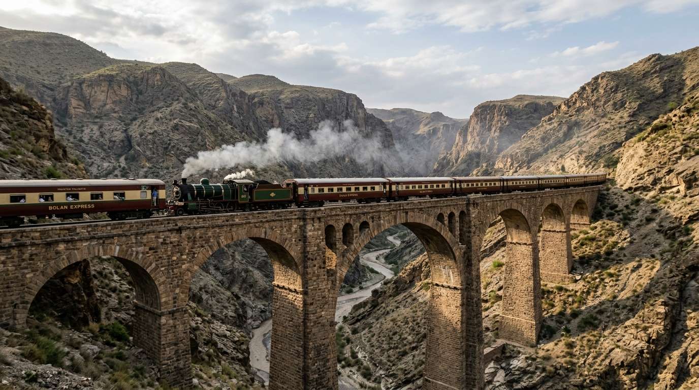 Bolan Pass Train Tour