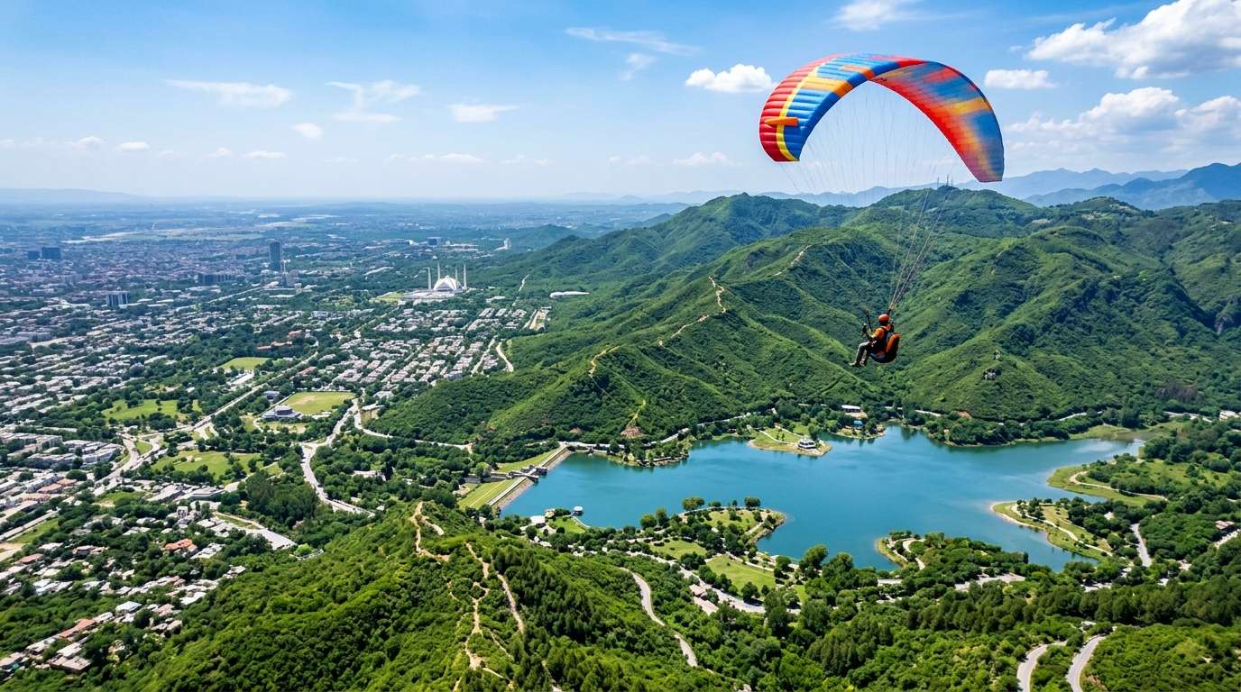 Paragliding in Islamabad