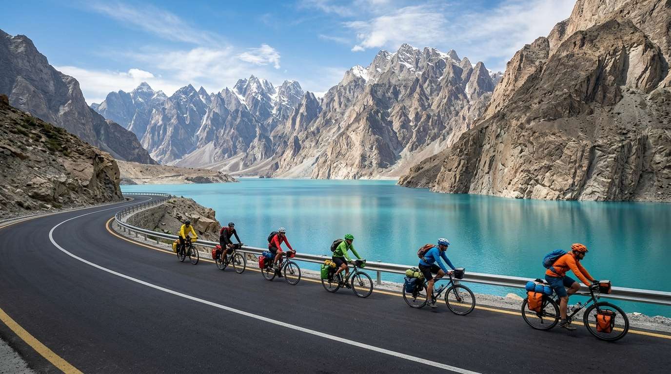 10 Days Cycling Event on KARAKURAM HIGHWAY