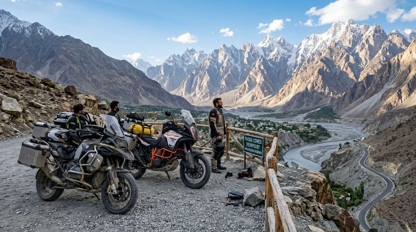 Motorbike Tour to Hunza,Skardu & Fairy Meadows | Lahore | Islamabad (13 Days Trip)